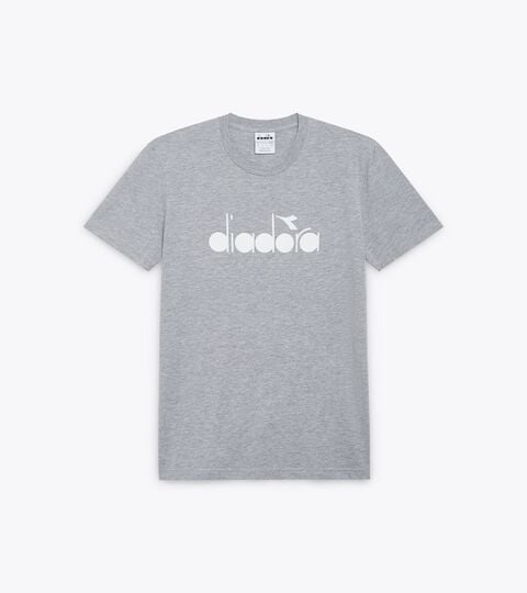 T-SHIRT SS LOGO, HOCHHAUS MELANGE T-Shirt – Made in Italy - Gender Neutral T-SHIRT SS LOGO HOCHHAUS MELANGE - Diadora