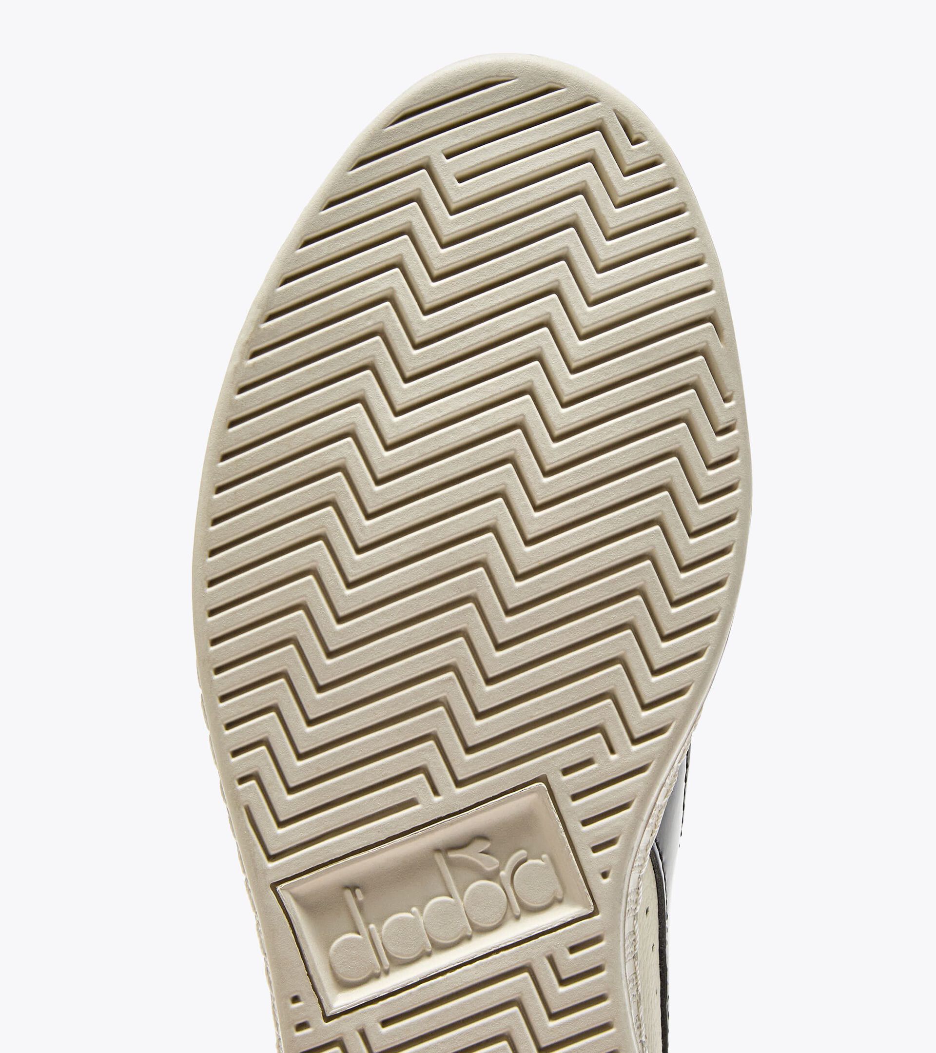 Zapatilla retro-tenis alta - Mujer GAME L HIGH WAXED STUDS WN BLANCO/NEGRO - Diadora