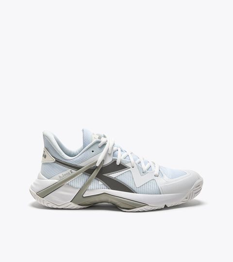 Tennis shoes for hard surfaces or clay courts - Women B.ICON 2 W AG WHITE/SILVER - Diadora