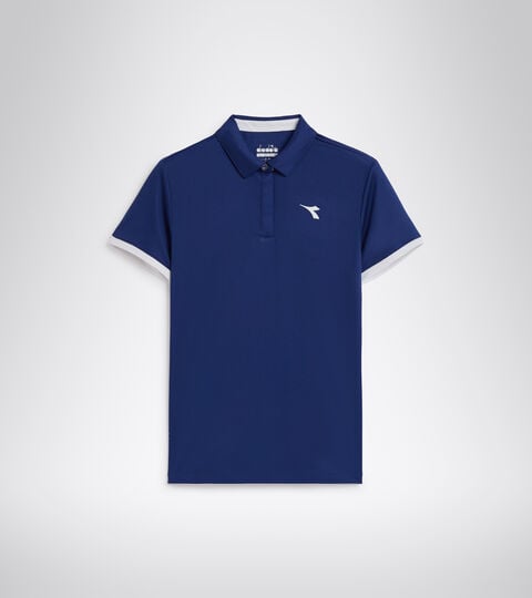 Tennis-Polohemd - Damen L. POLO COURT GUTBLAU - Diadora