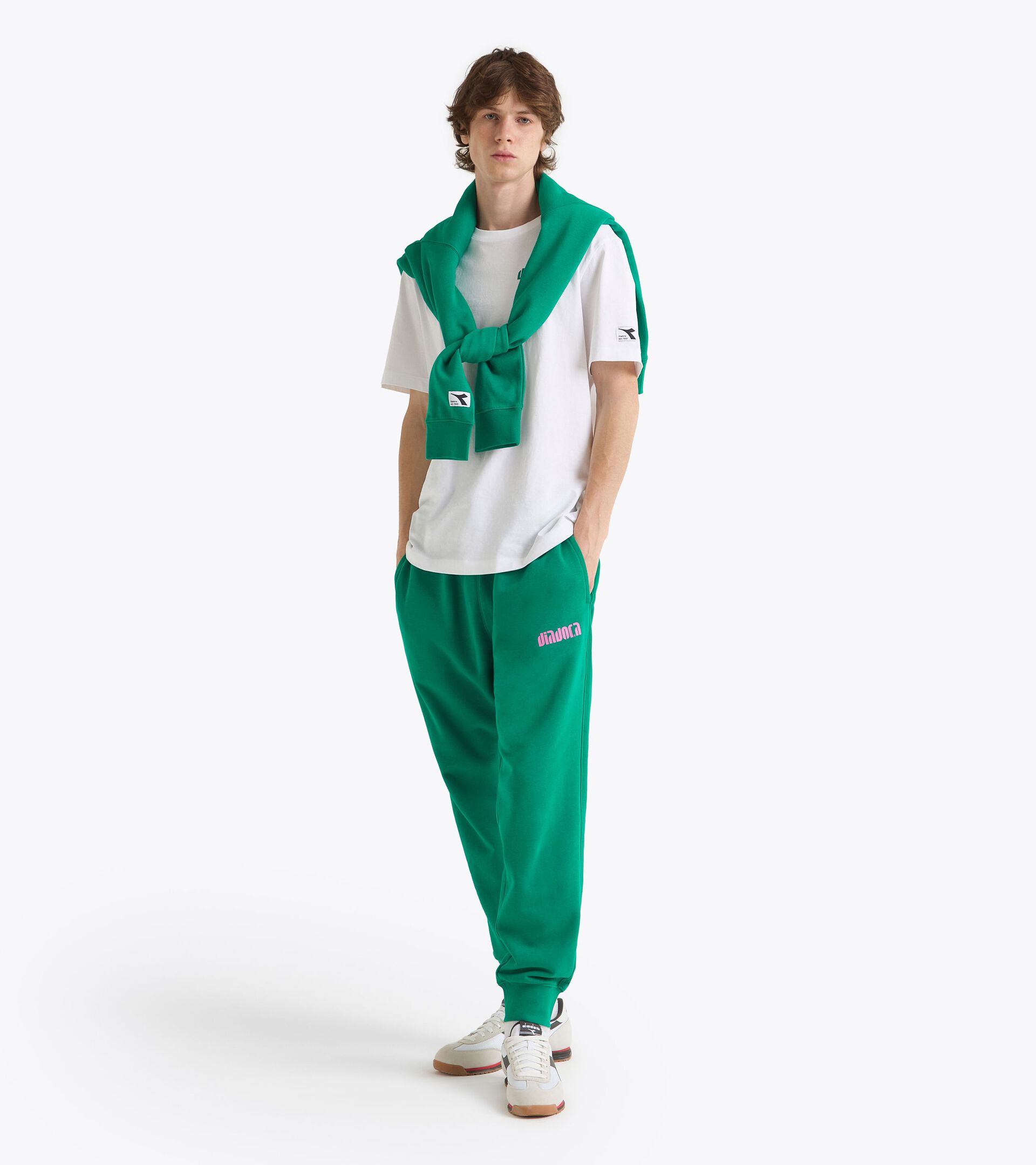 PANTS ATHL. LOGO, GREEN 562 C, hi-res