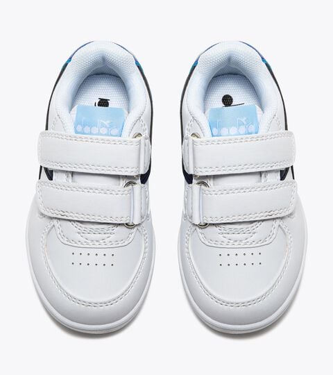 RAPTOR LOW TD, WHITE/NAVAL ACADEMY Sports shoes - Toddlers 1-4 years RAPTOR LOW TD WHITE/NAVAL ACADEMY - Diadora