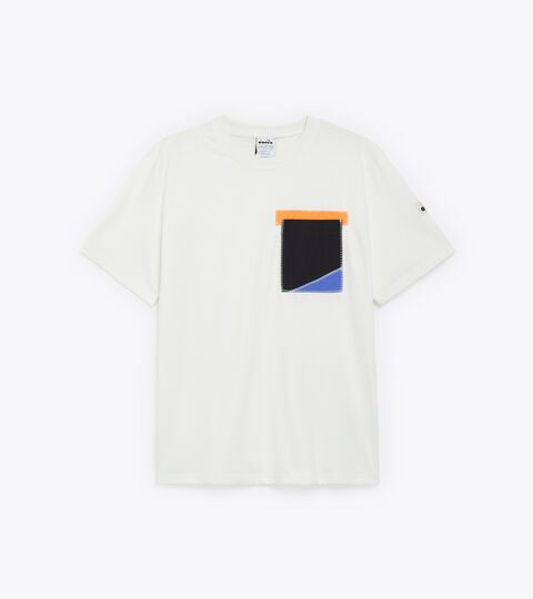 T-SHIRT SS 2030, LAIT NOIX DE COCO T-shirt- Made in Italy - Homme T-SHIRT SS 2030 LAIT NOIX DE COCO - Diadora