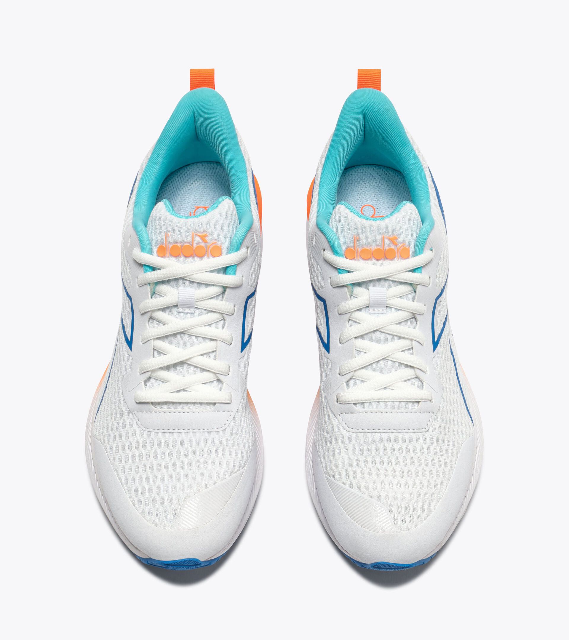 Neutral running shoes -  Men&rsquo;s STRADA 3 WHITE/DAPHNE - Diadora