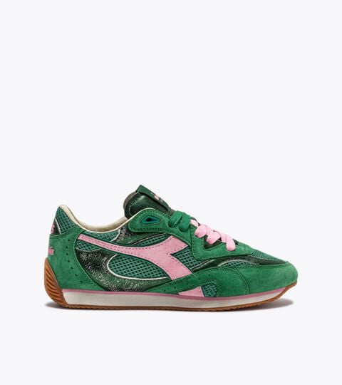 Heritage Leather Sneaker - Low Profile - All-gender EQUIPE REVENGE SW WN BOSPHORUS GREEN - Diadora