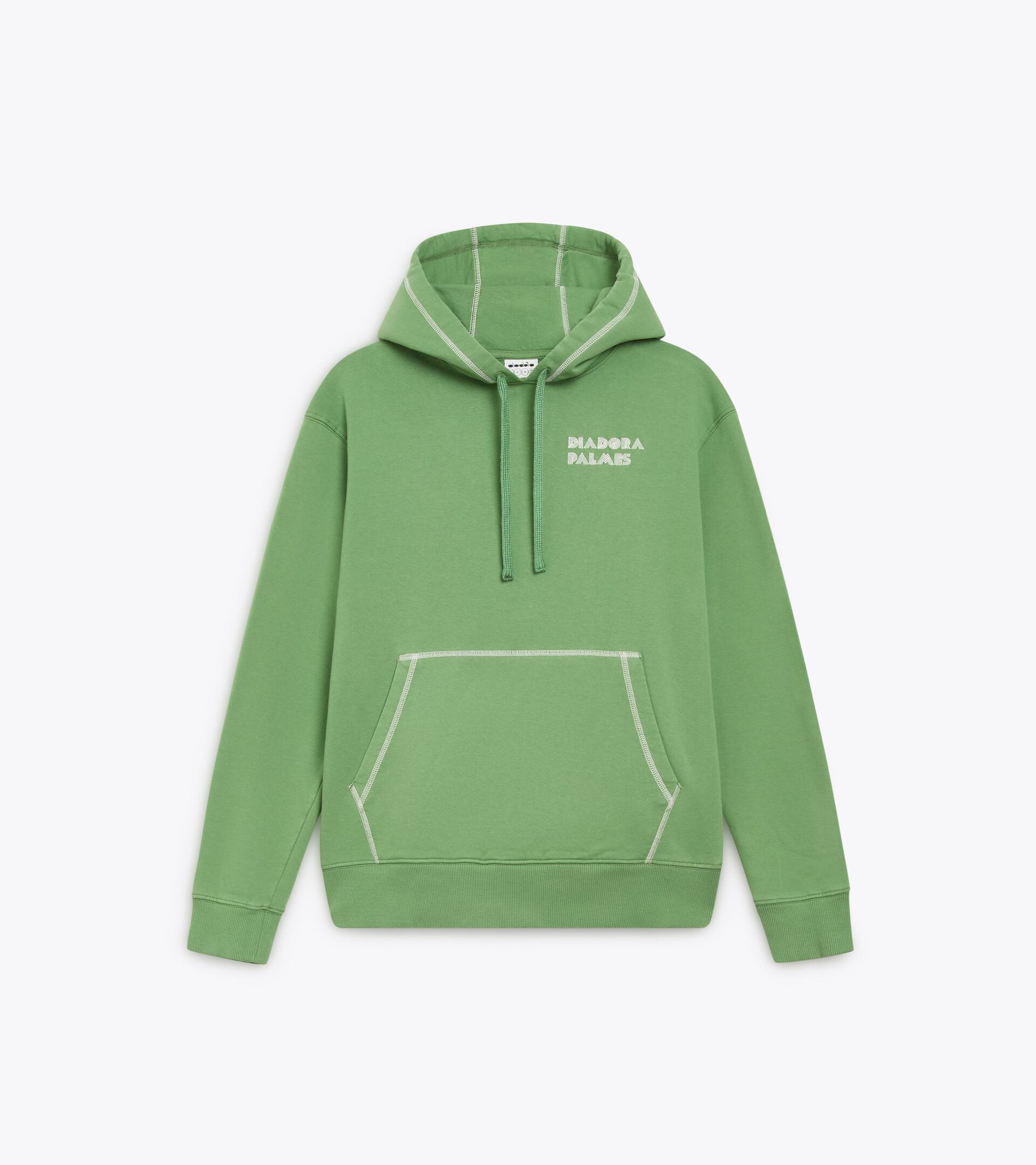 Sudadera Legacy - Made in Italy - Para todos los géneros HOODIE LEGACY VERDE HIEDRA INGLES - Diadora