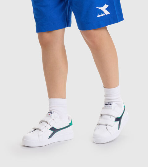 GAME P PS, BLANCO/LAGO VERDE Zapatilla deportiva - Niños 4-8 años GAME P PS BLANCO/LAGO VERDE - Diadora