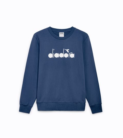 SWEATSHIRT CREW LOGO, OCEANA Sweatshirt - Made in Italy - Gender Neutral SWEATSHIRT CREW LOGO OCEANA - Diadora
