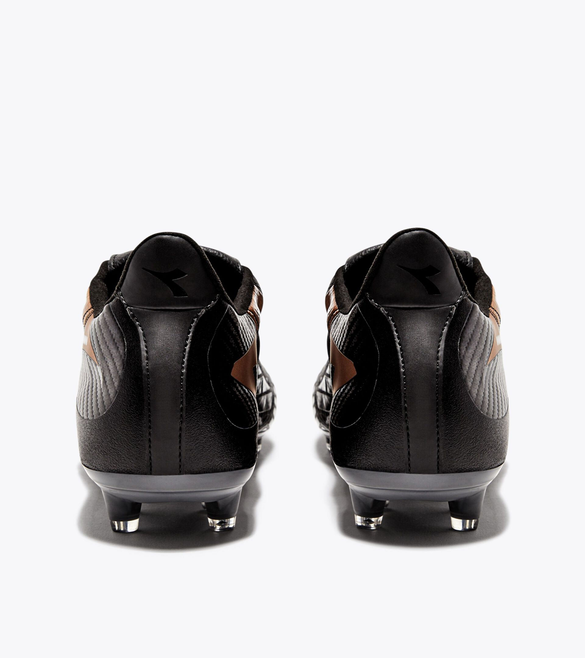 Leather calcio boots for firm ground - Made In Italy - All-Gender MAXIMUS ELITE ITA T SLX BLACK - Diadora