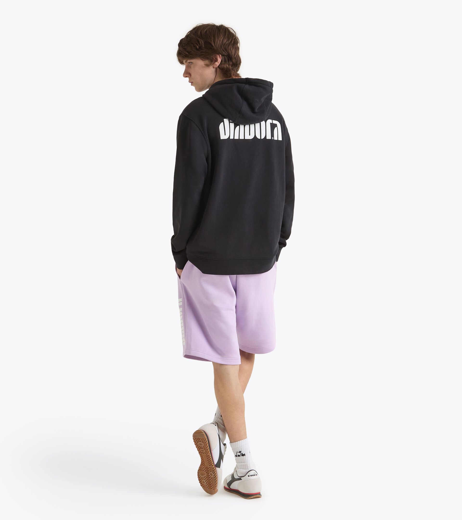 Casual hoodie - All-gender
HOODIE ATHL. LOGO BLACK - Diadora