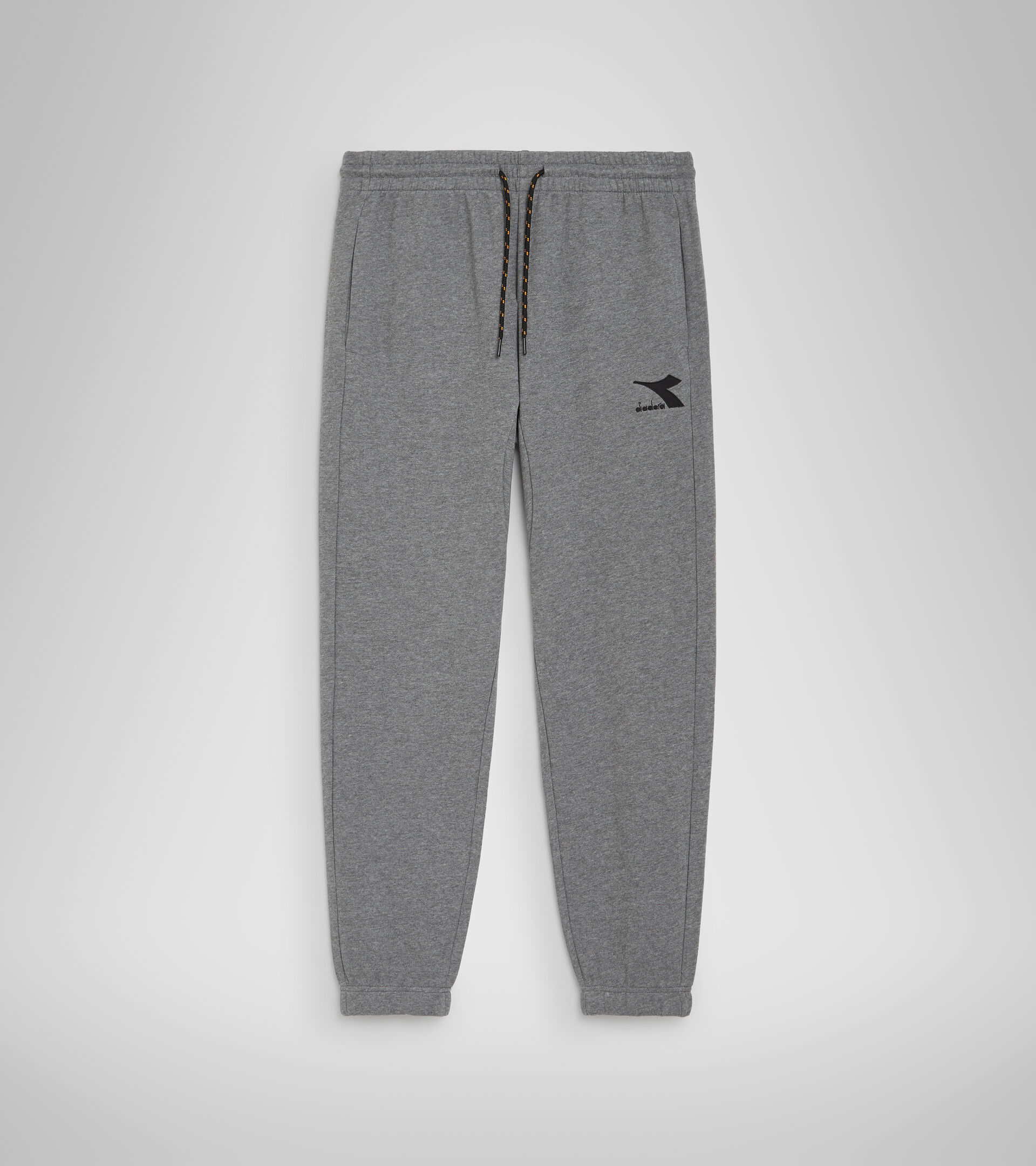 Pantalon de sport en coton - Homme PANTS CUFF DRIFT GRIS FONCE MELANGE - Diadora