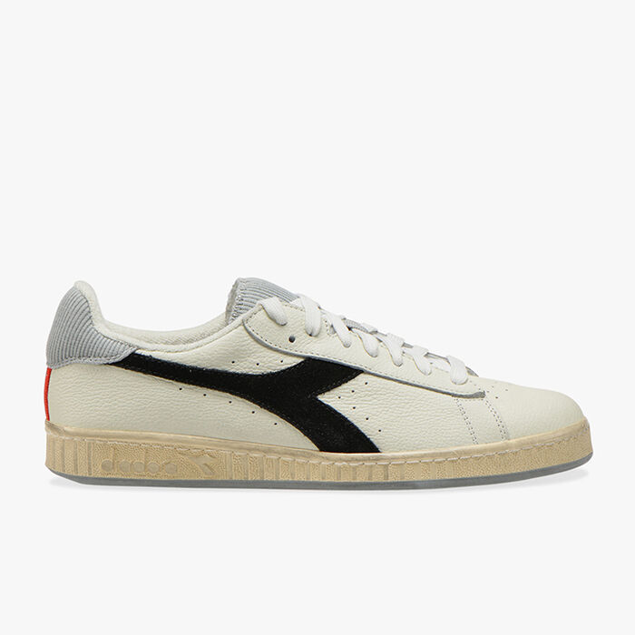 GAME L LOW ICONA, WHITE/BLACK/HIGH RISE, large