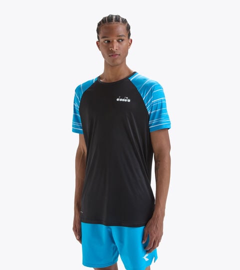 T-shirt de tennis - Homme SS T-SHIRT NOIR - Diadora