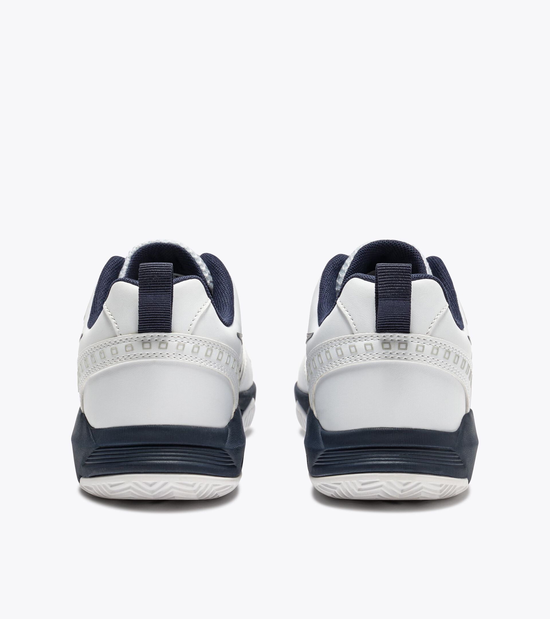 Zapatilla de tenis para superficies de tierra batida - Jugadores r&aacute;pidos - Hombre S.CHALLENGE 7 SL CLAY BLANCO/NEGRO IRIS - Diadora