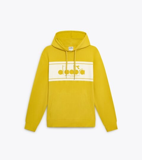 Color block hoodie - All-Gender HOODIE LOGO YELLOW BALL - Diadora