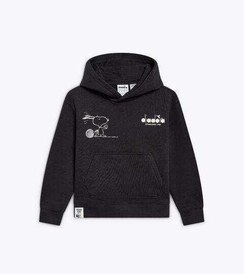 Felpa con cappuccio Peanuts - Bambini e bambine 
 JU. HOODIE PEANUTS NERO - Diadora
