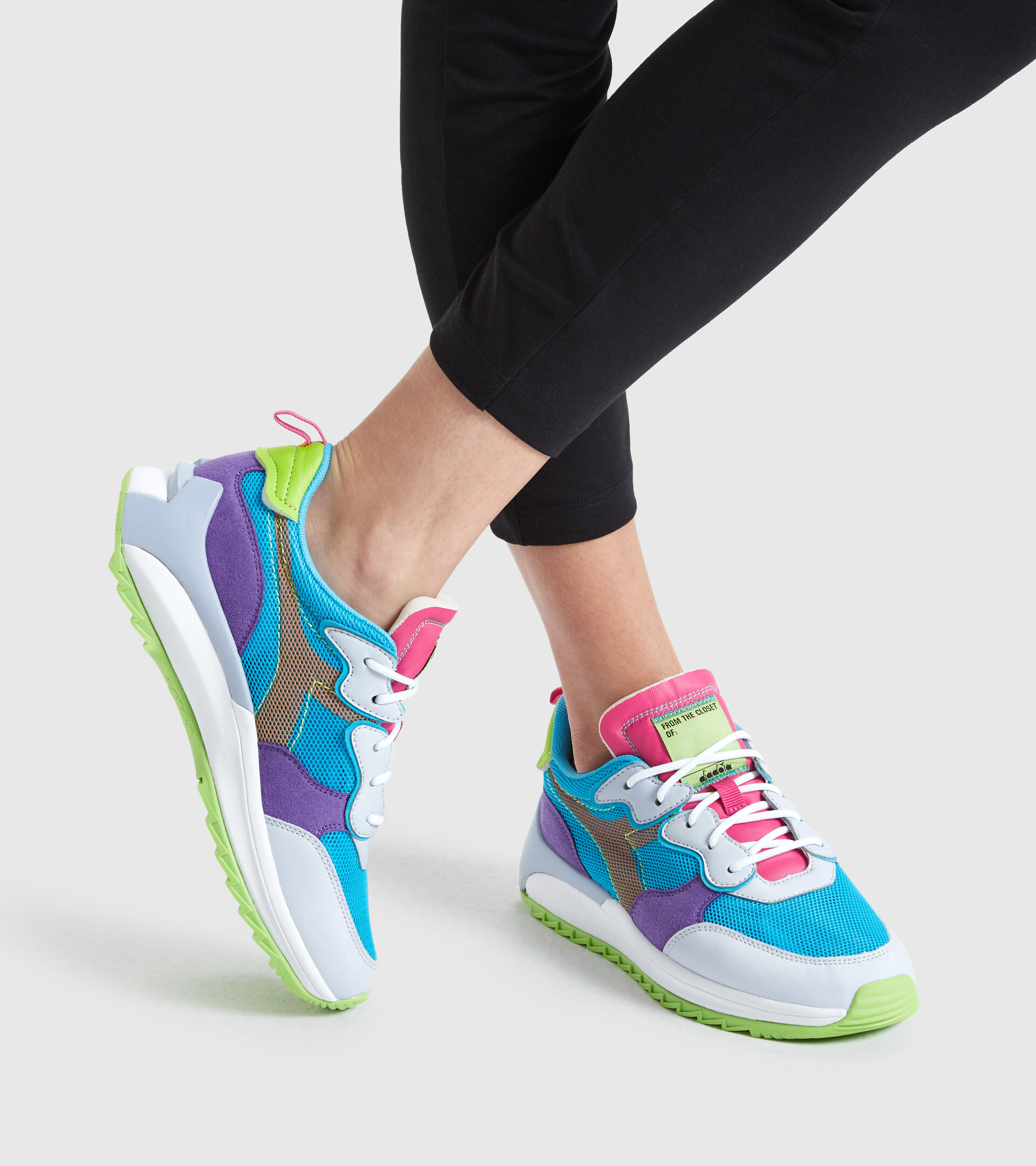 Sports shoes - Women JOLLY MESH WN BL ATOLL/DEEP LAVENDER/HALOGEN - Diadora
