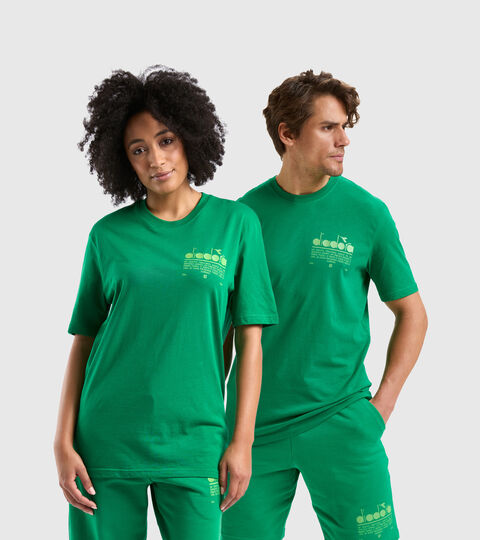 T-Shirt aus Baumwolle - Unisex T-SHIRT SS MANIFESTO FROHLICHGRUN - Diadora