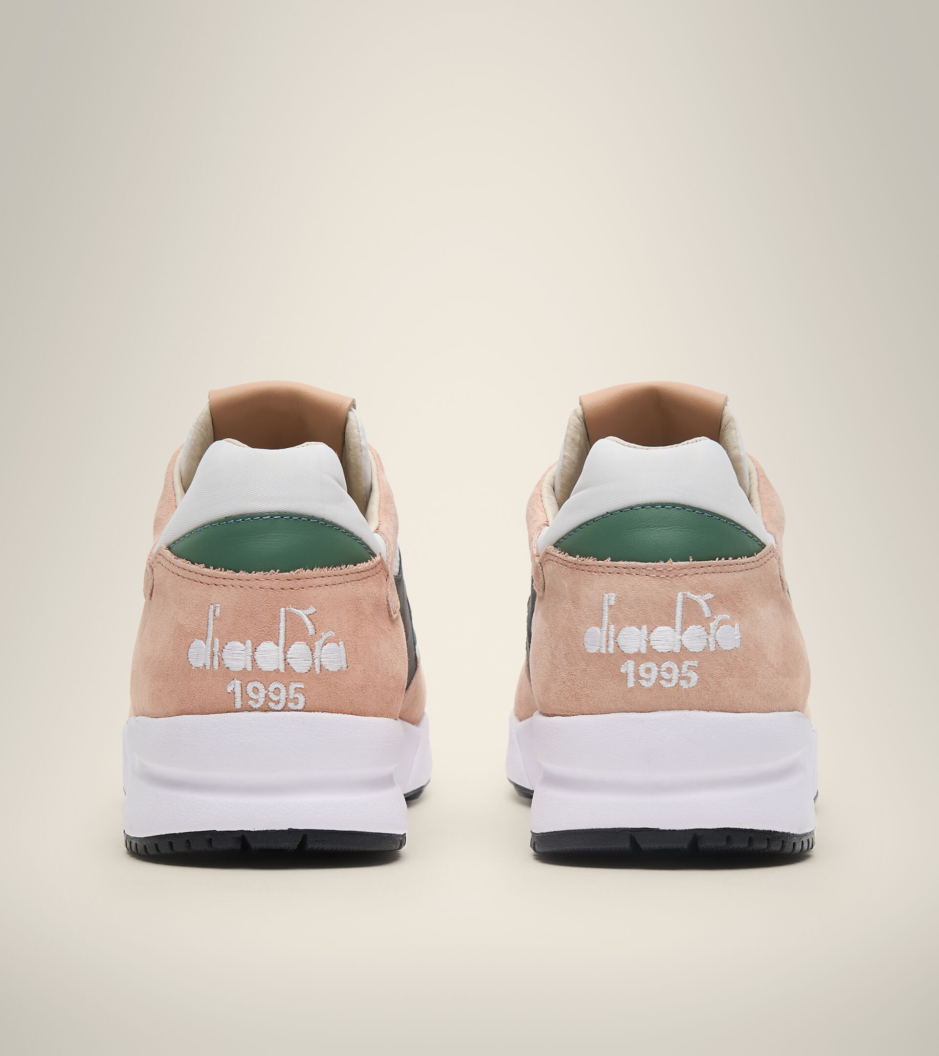 Made in Italy Heritage Shoe - Unisex ECLIPSE ITALIA WHITE/DUSTY CORAL - Diadora