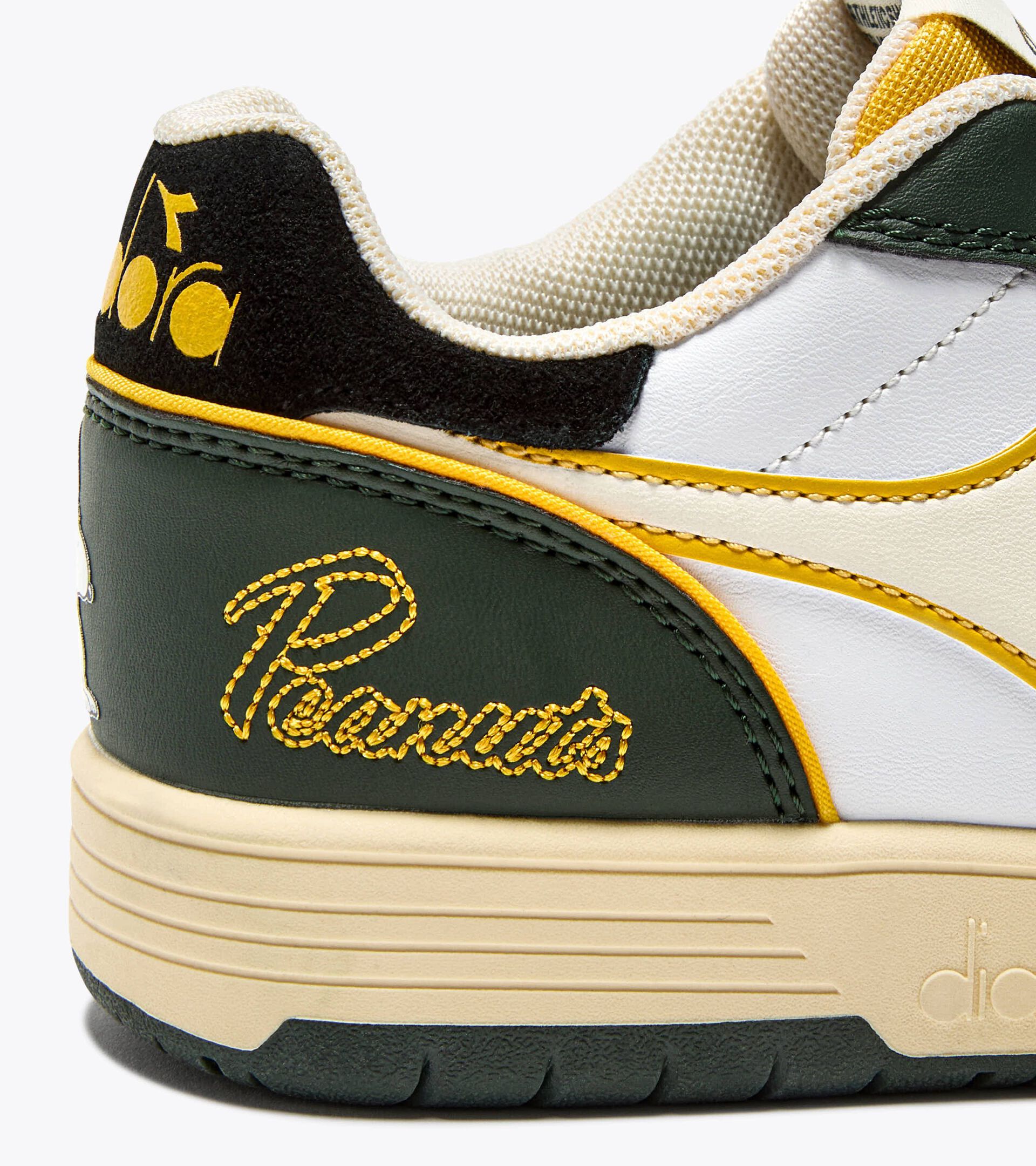 Snoopy sports sneakers - Boys and girls - 4 to 8 years old DEUCE SNOOPY PS CILANTRO - Diadora