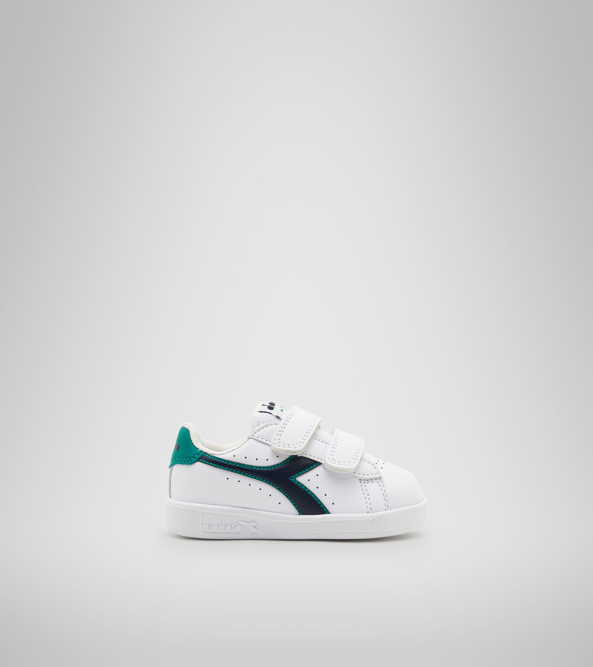 Sports shoes - Toddlers 1-4 years GAME P TD WHITE/GREENLAKE - Diadora