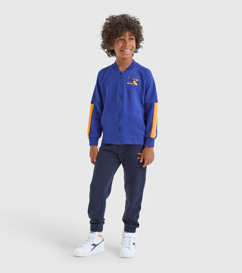 Sports tracksuit - Kids JB. TRACKSUIT FZ TWISTER SODALITE BLUE - Diadora
