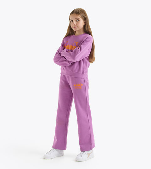 Tuta in cotone - Ragazze JG. TRACKSUIT LOGO PASTEL violet lillac - null