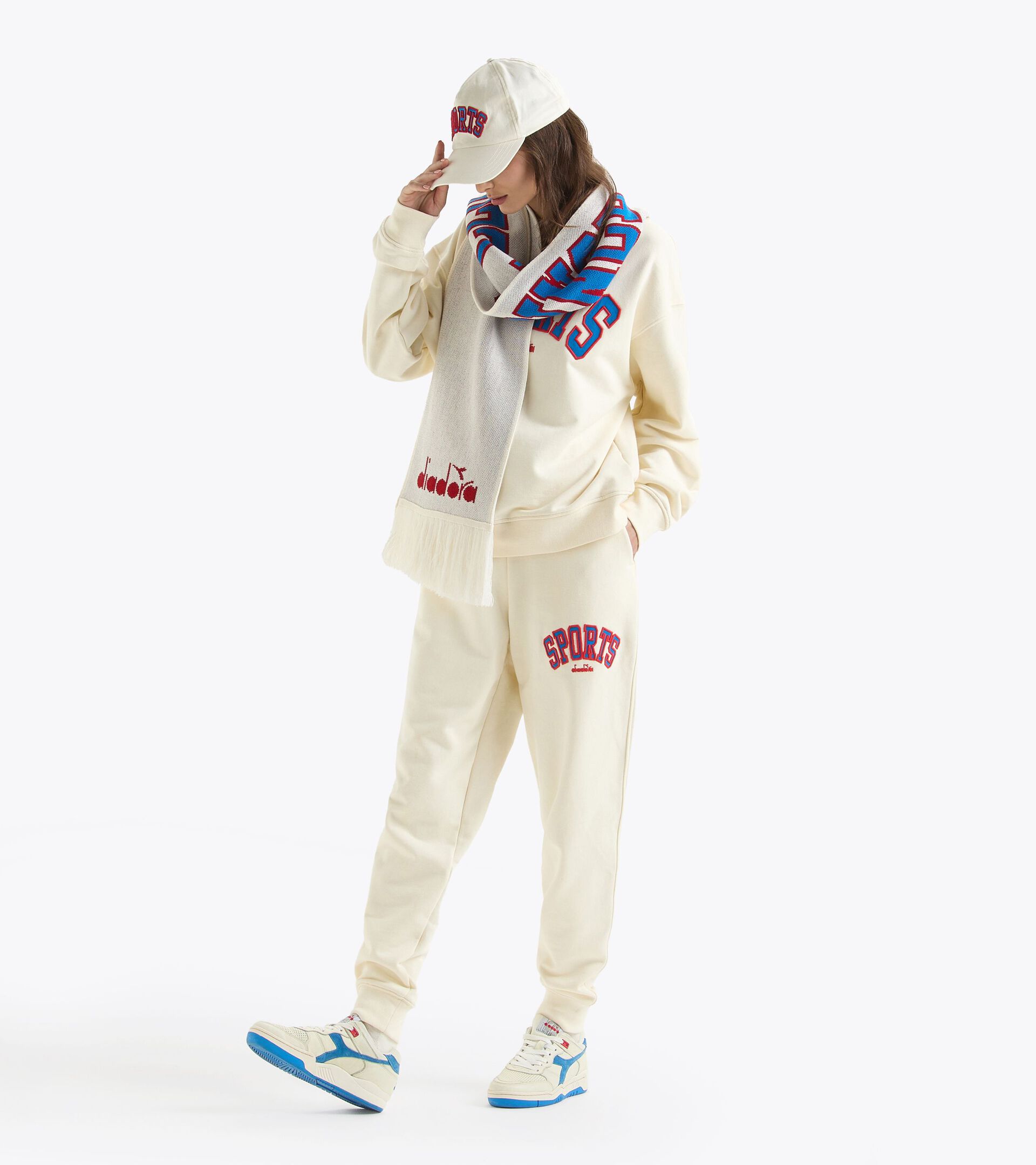 SWEATSHIRT CREW LEGACY Crewneck sweatshirt - Made in italy - Gender Neutral  - Diadora Online Store GB