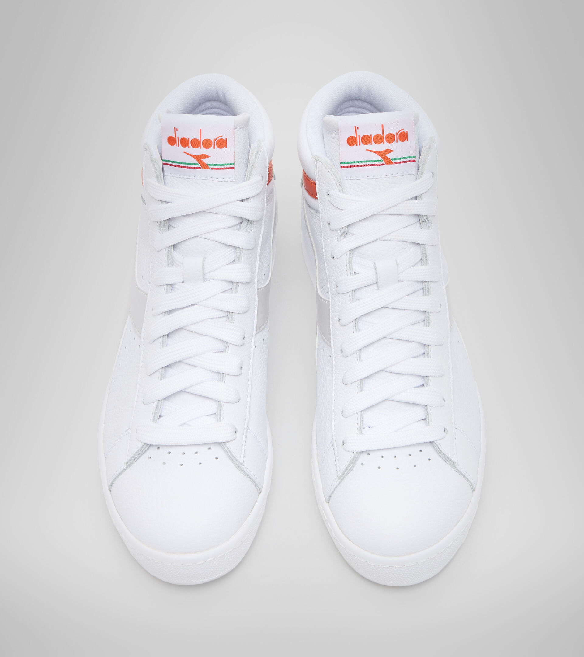 Sportschuh - Unisex GAME L HIGH OPTICAL STRAHLEND WSS/TIGERLILIE ROT - Diadora