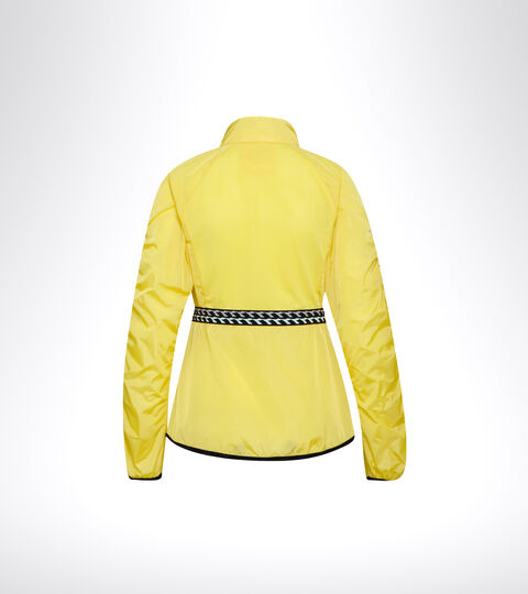 L. WINDBREAKER JACKET, GOLDFINCH Running windproof jacket - Women L. WINDBREAKER JACKET GOLDFINCH - Diadora