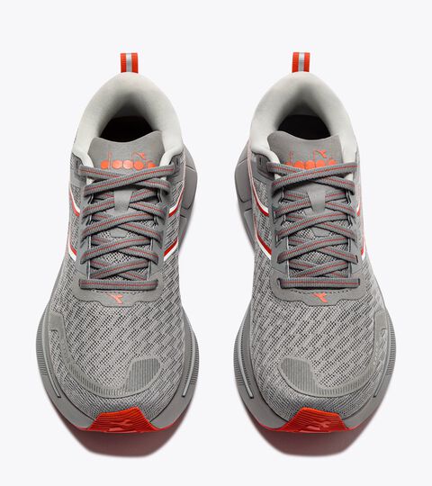 Neutral running shoe - Comfort and stability - Women's CELLULA  2 W CHISELED STONE/TANGERINE TNGO - Diadora