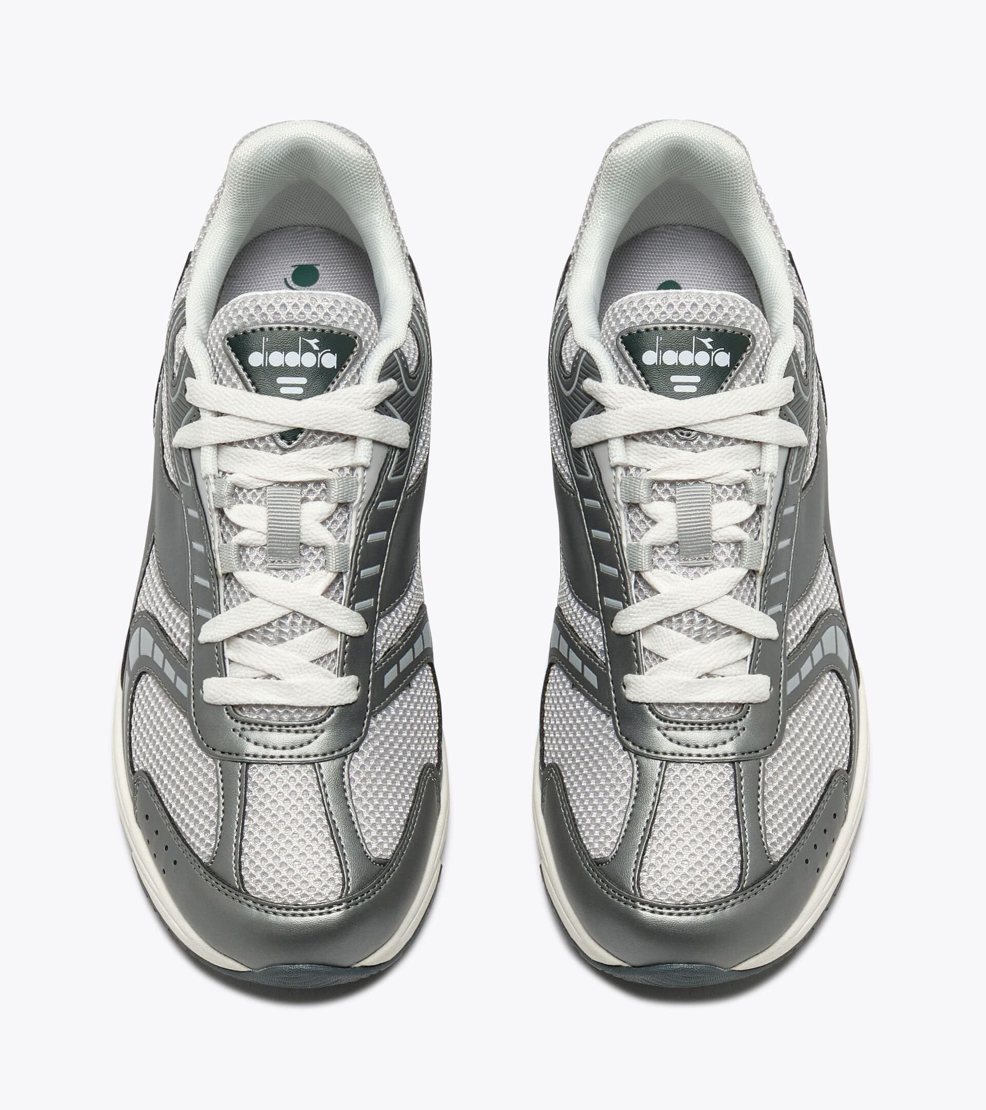 Retro-Running-Sneaker - F&uuml;r alle Geschlechter VELARA 280 MOHNGRAU /KIEFER GEHOLZ - Diadora