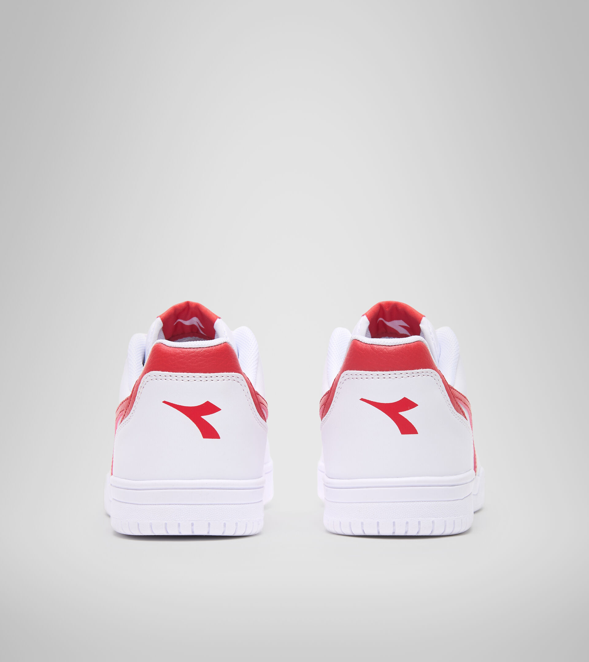 Sports shoes - Youth 8-16 years RAPTOR LOW GS WHITE/AURORA RED - Diadora