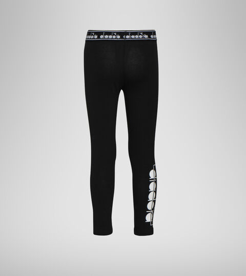 JG. LEGGINGS LOGO MANIA, NEGRO Apparel Sport BAMBINO JG. LEGGINGS LOGO MANIA NEGRO Diadora