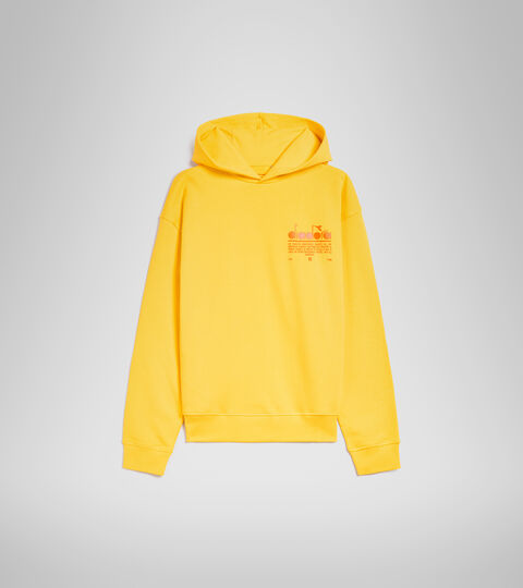 HOODIE MANIFESTO, YELLOW LENS Cotton hoodie - Unisex HOODIE MANIFESTO YELLOW LENS - Diadora