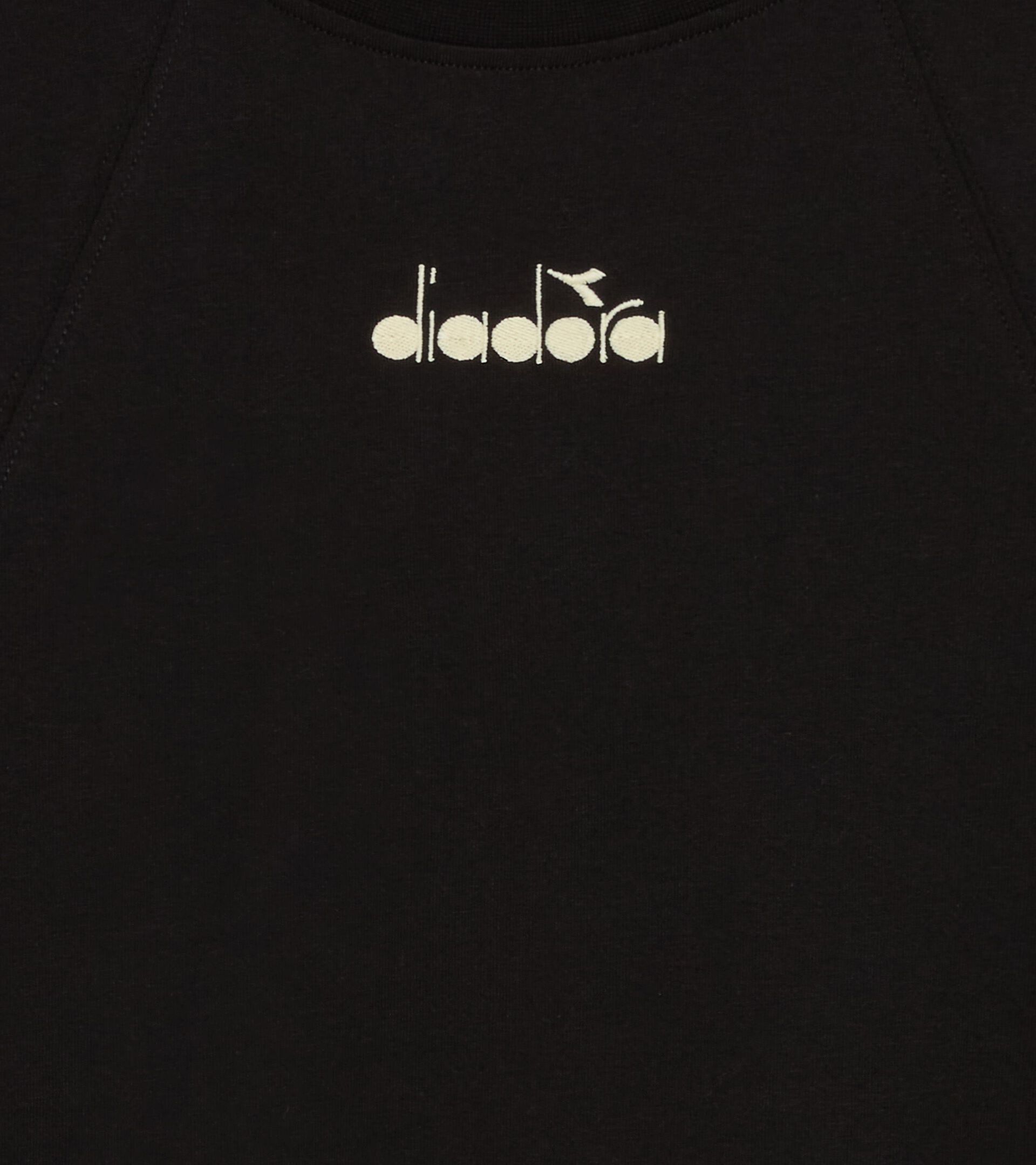 Short-sleeved T-shirt - Regular fit - Women's L. T-SHIRT SS LOGO BLACK - Diadora