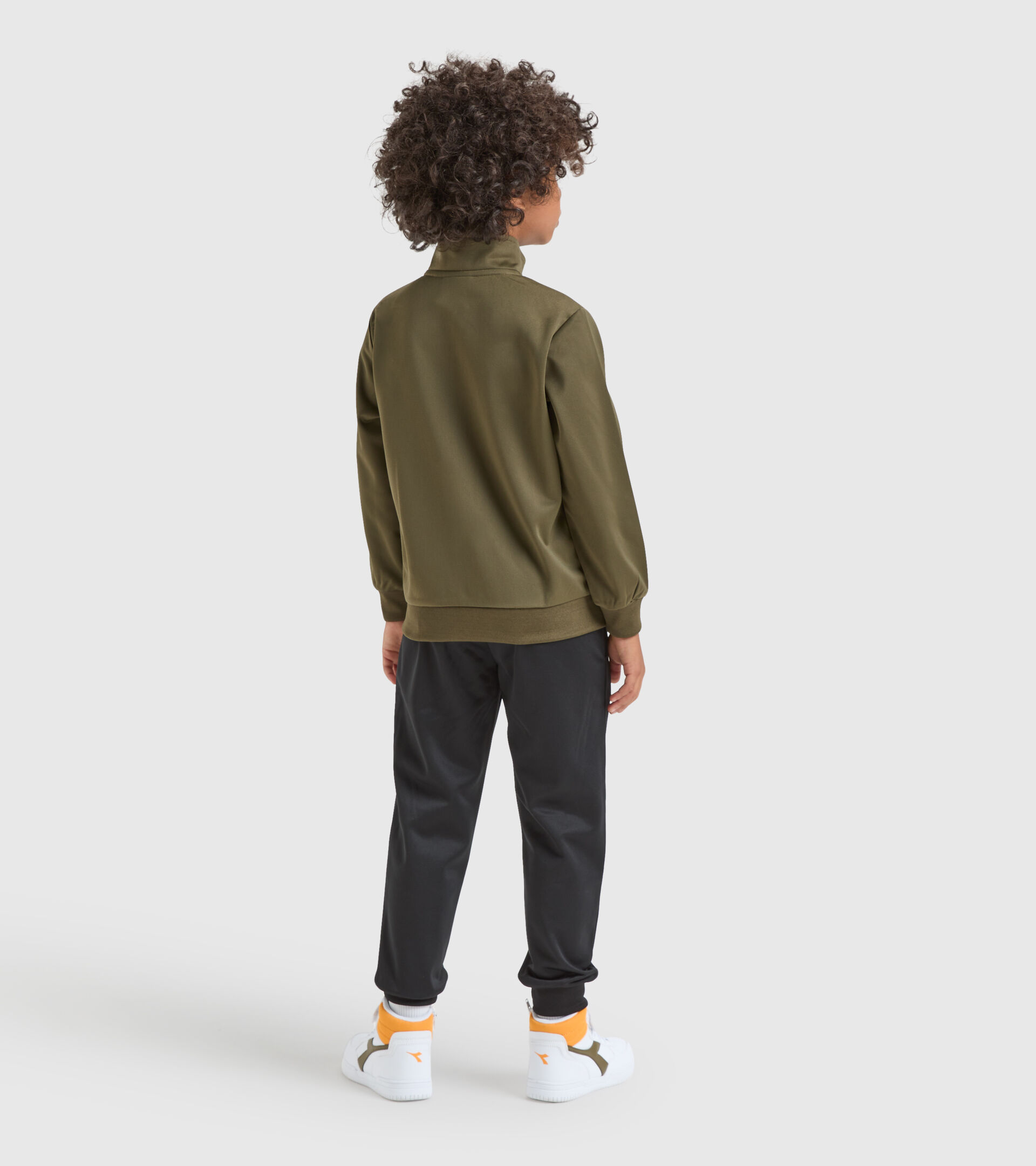 Sports tracksuit - Kids JU.TRACKSUIT FZ CHROMIA KIWI GREEN - Diadora