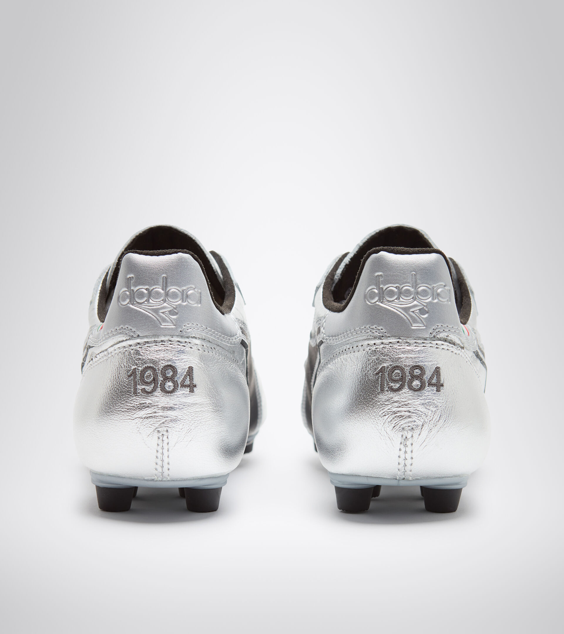 Firm ground football boots - Made in Italy BRASIL ITALY OG LT+ MDPU SILVER DD/ANTHRACITE - Diadora