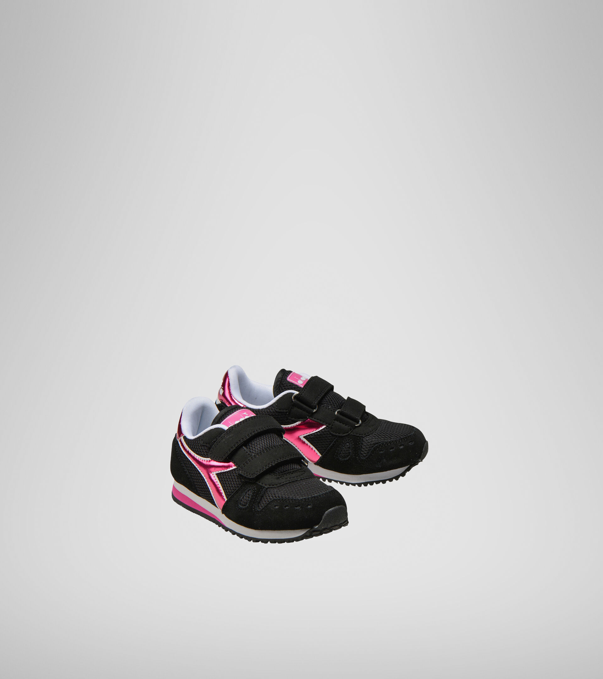 Chaussures de sport - Enfants 4-8 ans SIMPLE RUN PS GIRL NOIR - Diadora