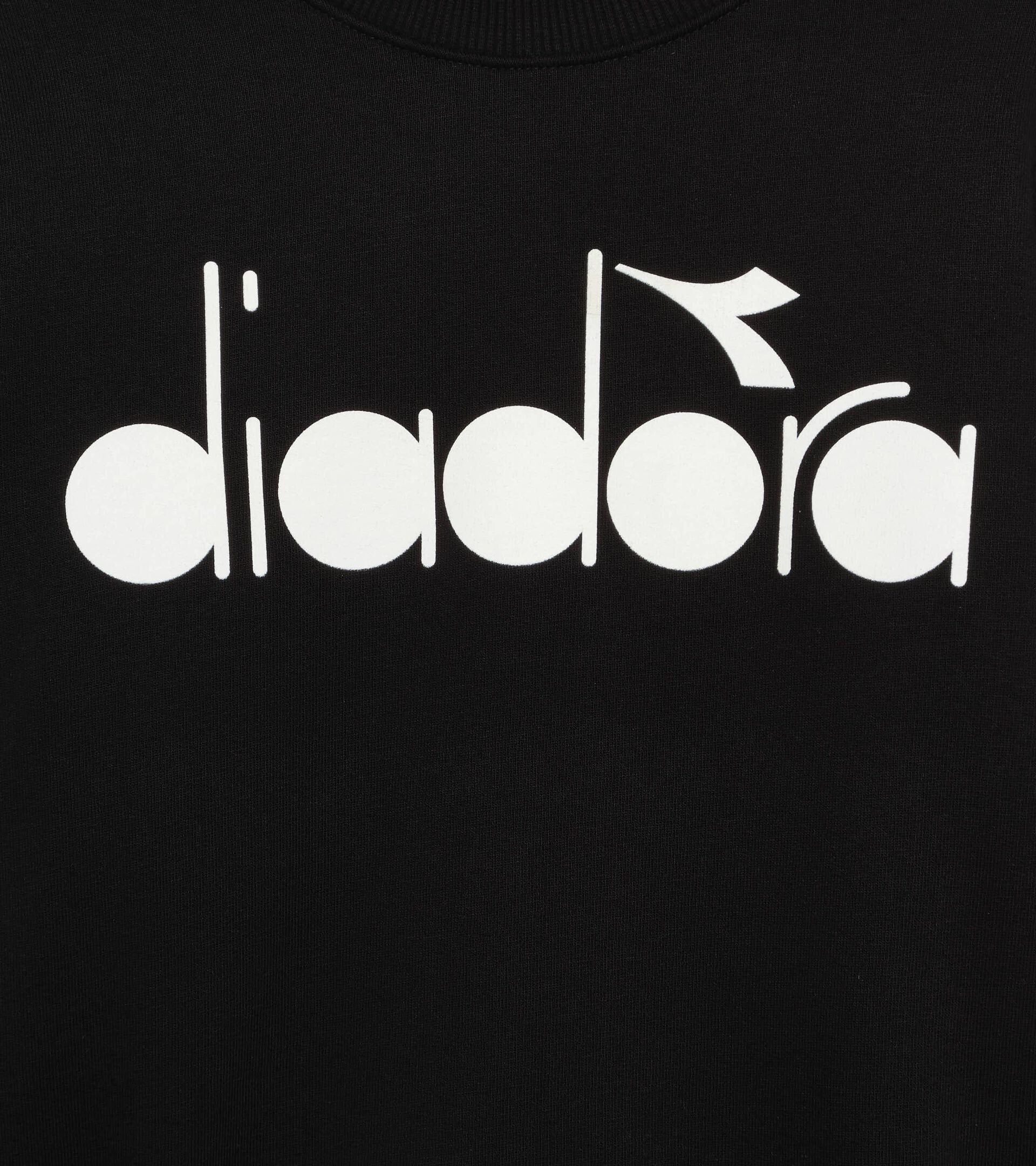 Sweatshirt - Boys JB. SWEATSHIRT CREW COMIC BLACK - Diadora