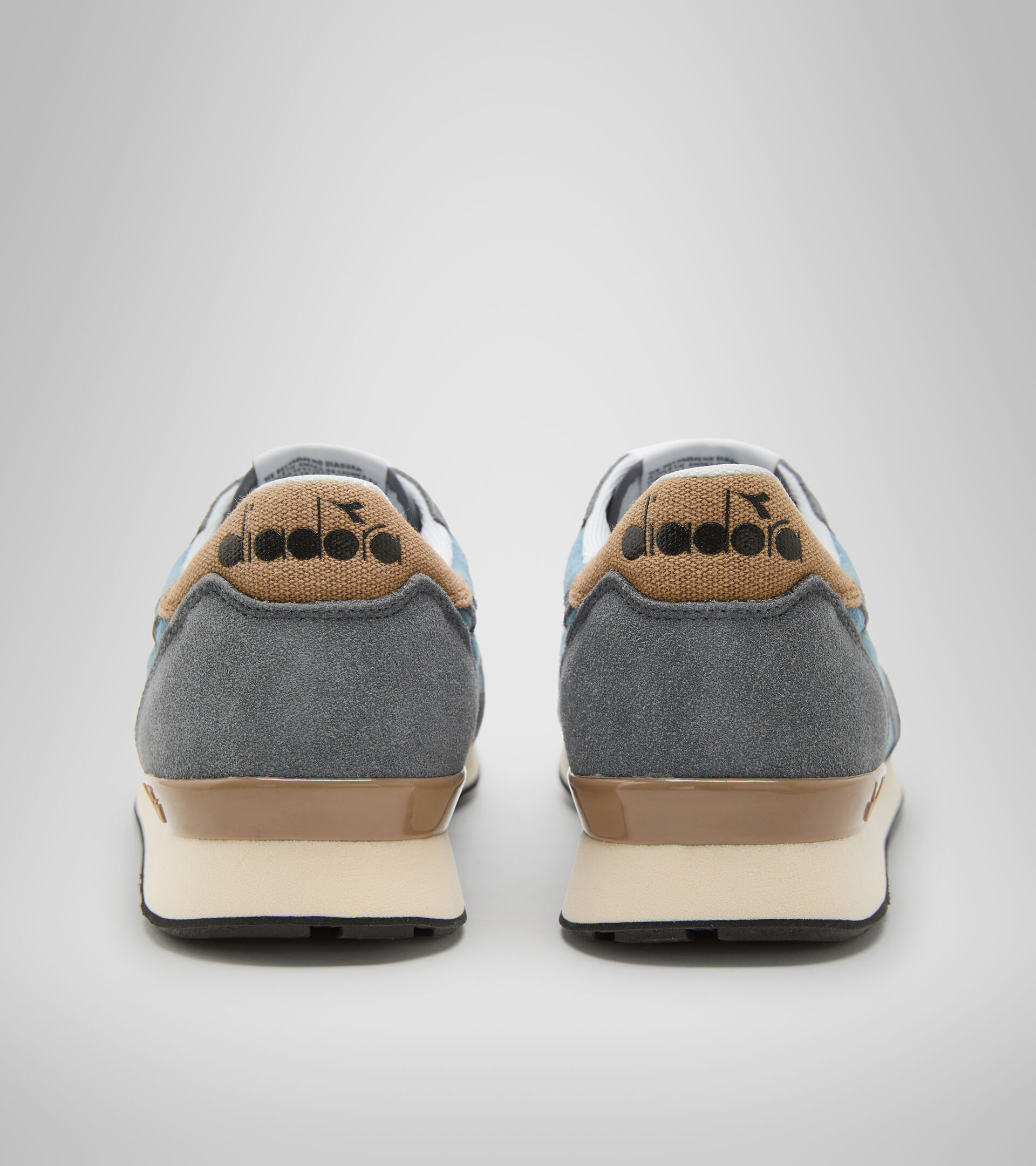 Sports shoes - Unisex CAMARO SUEDE BLUE MIRAGE/PEWTER - Diadora