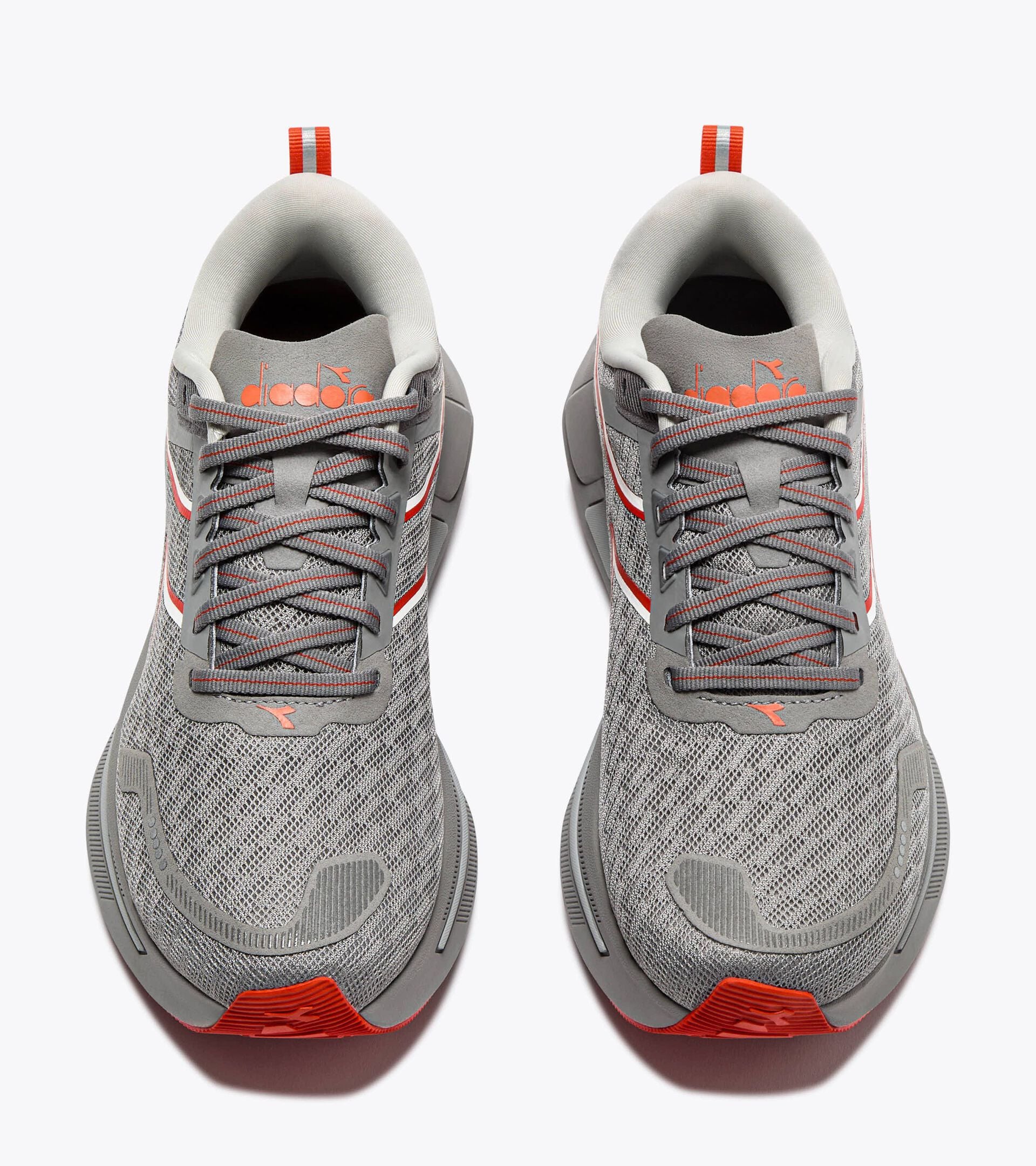Neutral running shoe - Comfort and stability - Women's CELLULA  2 W CHISELED STONE/TANGERINE TNGO - Diadora