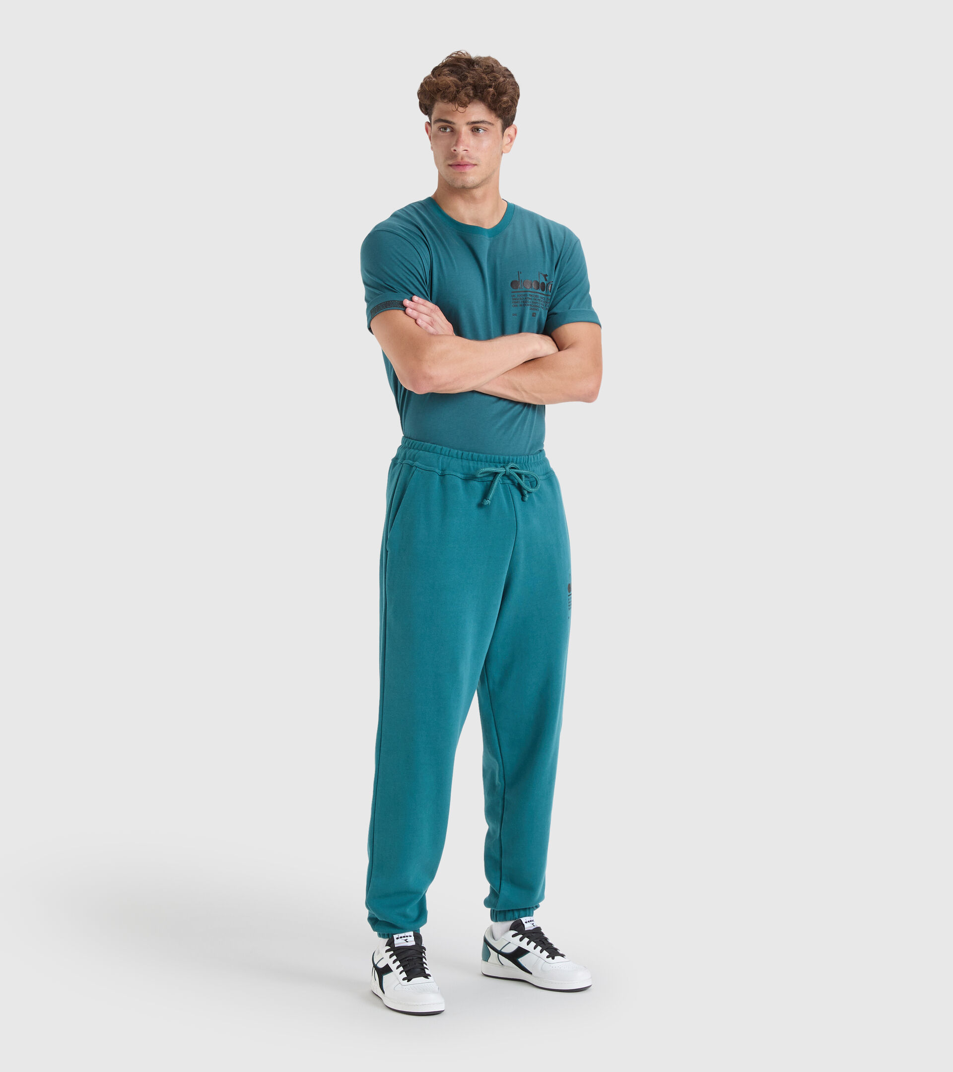 Pantalone sportivo cotone - Unisex PANT MANIFESTO BLU PACIFICO - Diadora