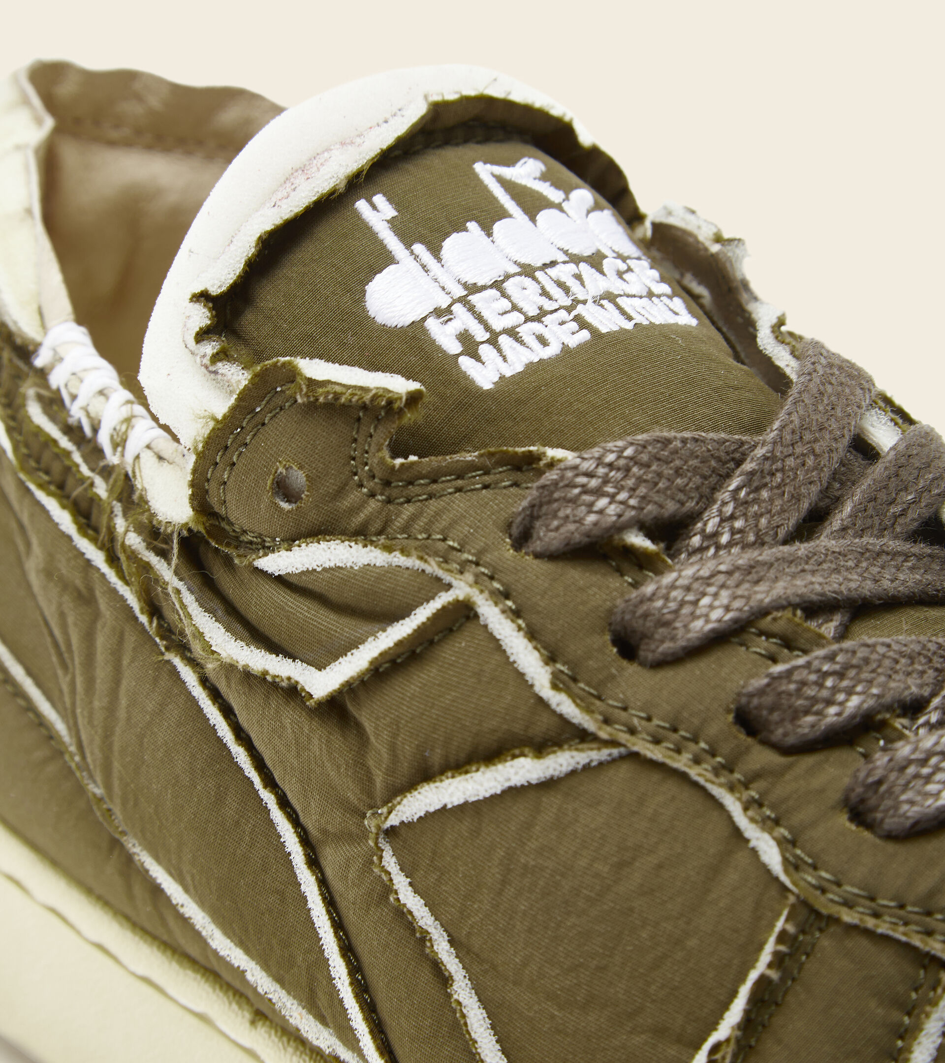 Heritage shoe - Unisex MI BASKET ROW CUT SOFTECH 3D KIWI GREEN - Diadora