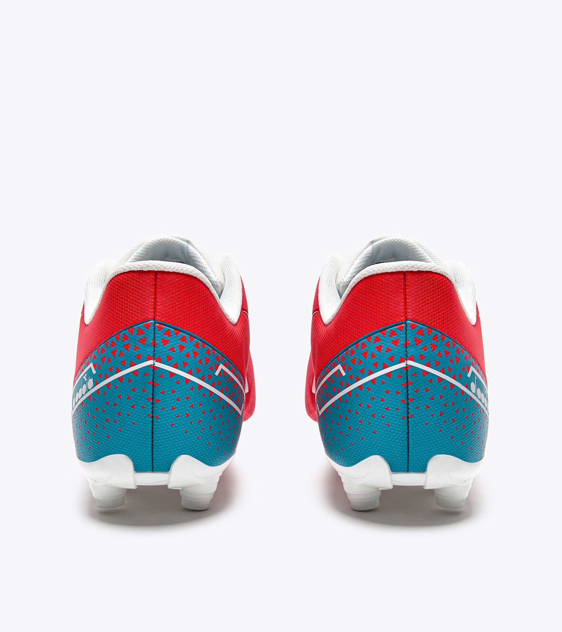 Calcio boots for firm grounds - Men PICHICHI 6 MG14 FLUO RED/VAPOR BLUE/TILE BLUE - Diadora