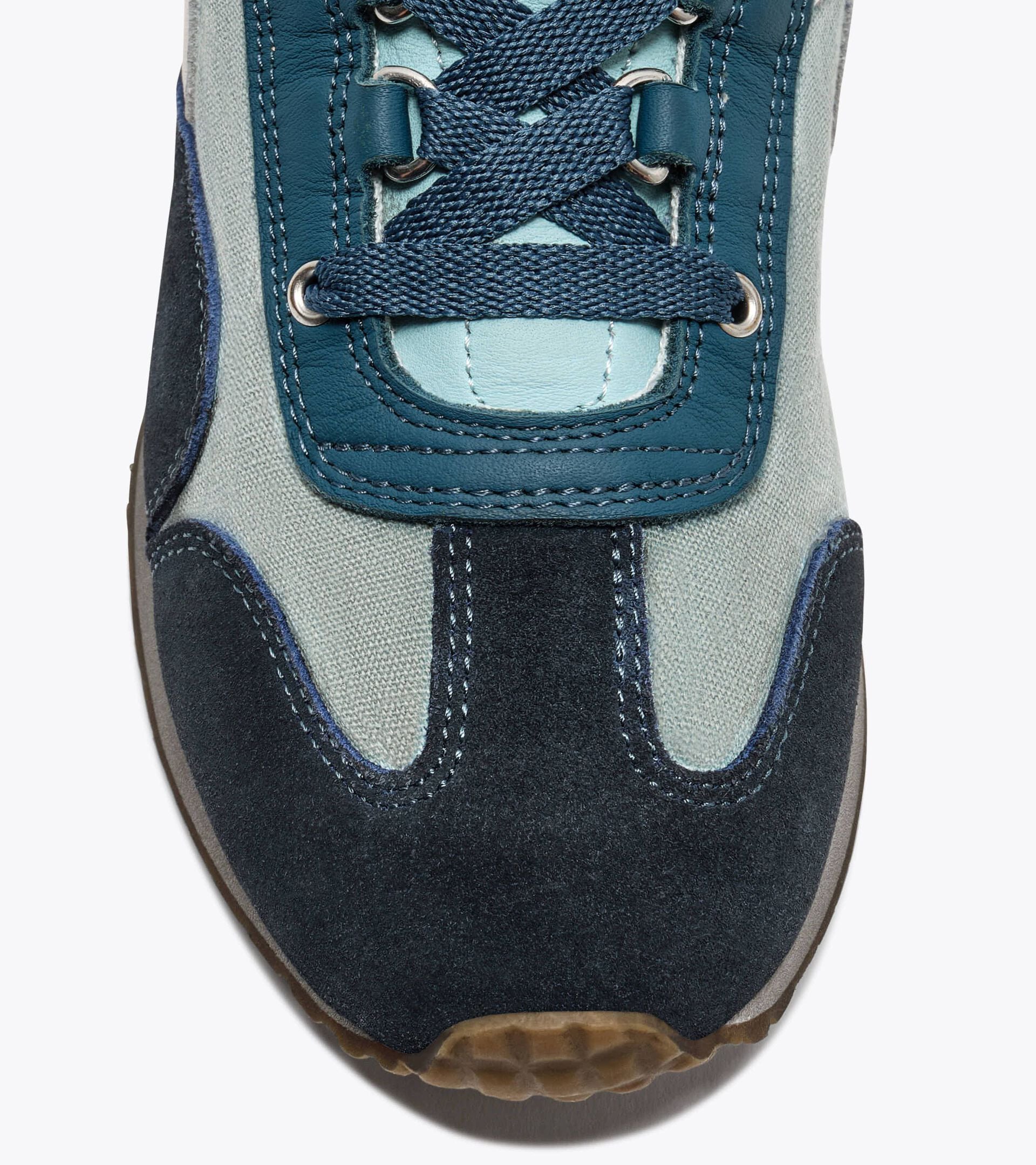 Low-profile Heritage sneaker - All-gender EQUIPE DIRTY SW EVO SKY-BLUE PLUME - Diadora