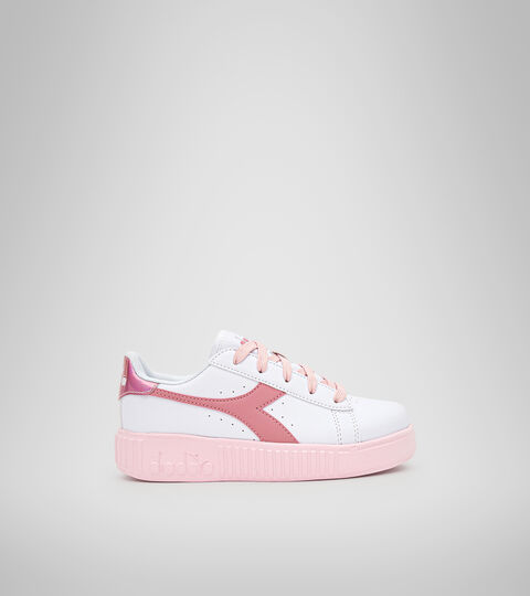 Chaussures de sport - Enfants 4-8 ans GAME STEP PS BLANC/ROSE POT-POURRI - Diadora