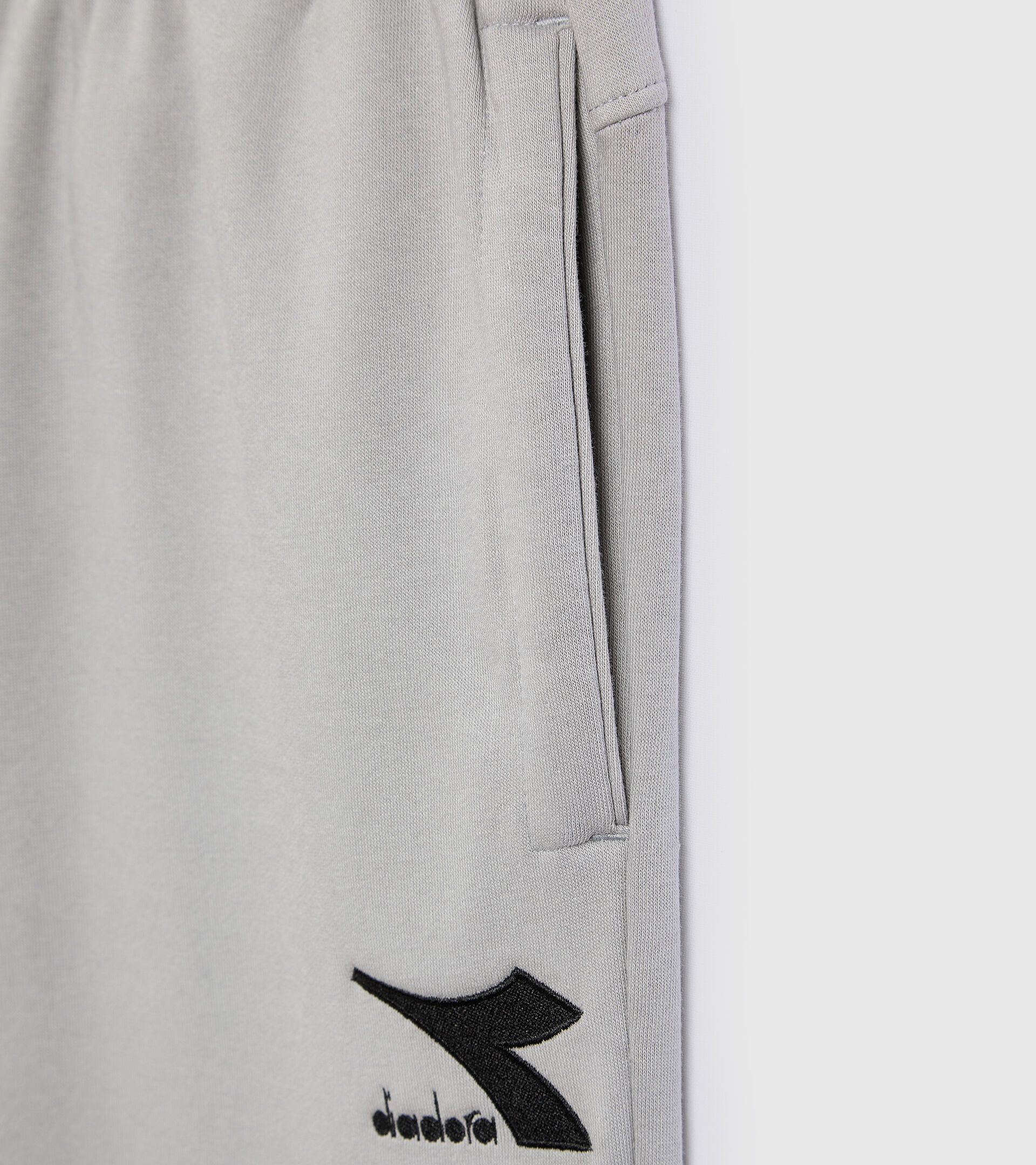 Sports trousers - Men PANTS CUFF CORE GRAY MOUSE - Diadora