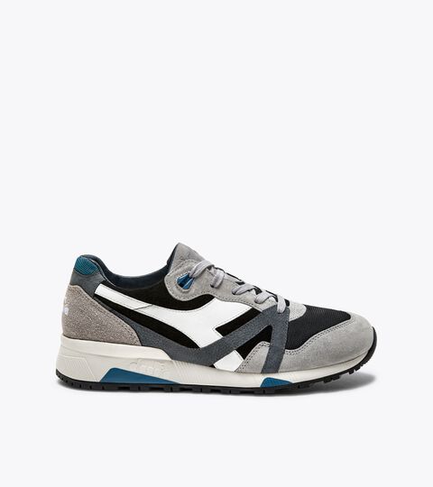 Chaussures Heritage - Made in Italy - Gender neutral N9000 ITALIA NOIR/GRIS COLOMBE - Diadora