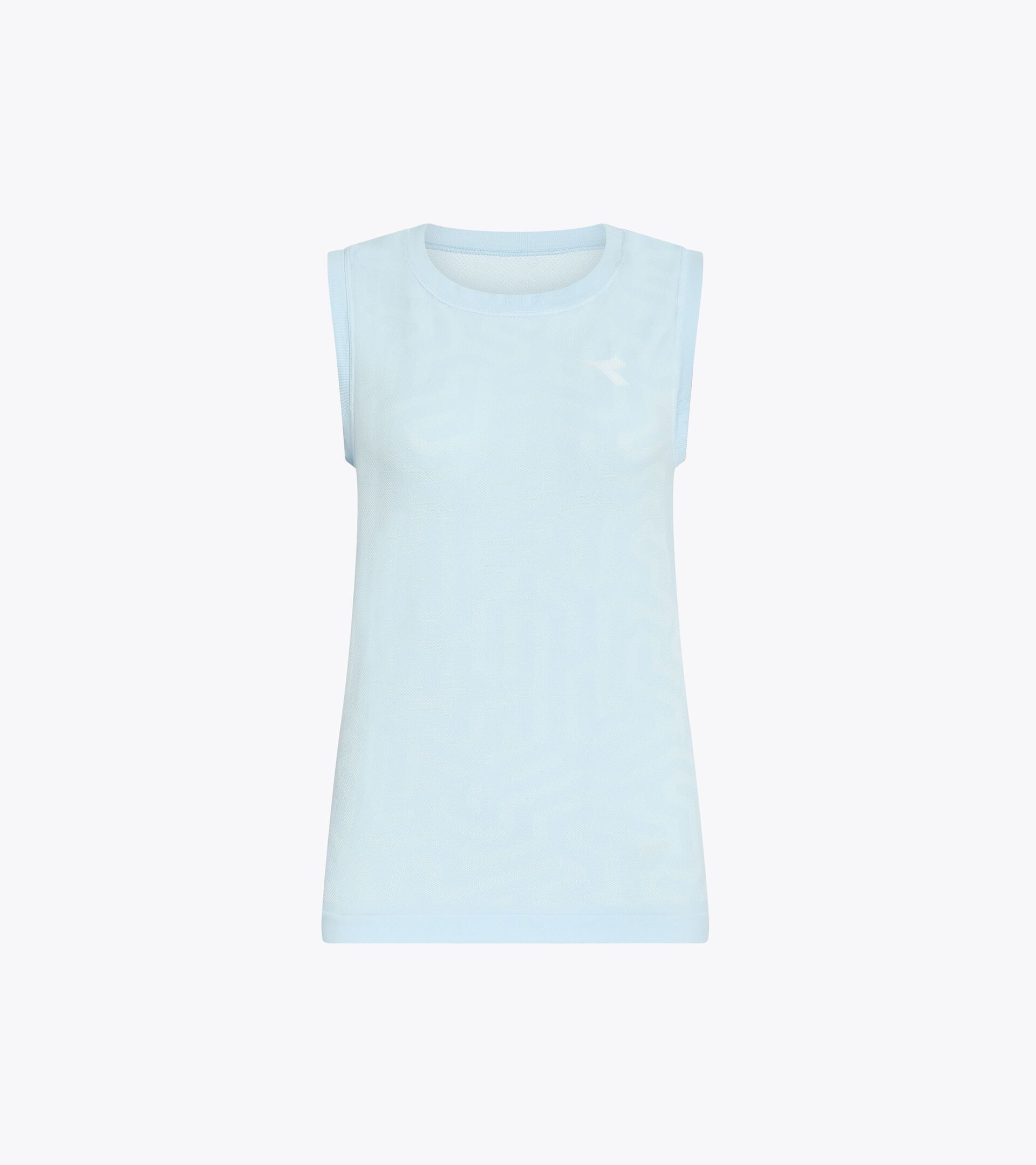 Débardeur technique thermorégulateur - Running - Femme L. TANK STRATOUNO BLEU CORYDALIS - Diadora
